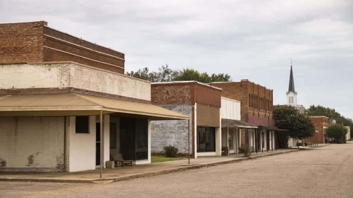 Set an emotional, place-based tone for the section describing the limited local treatment inventory in Delta towns without duplicating the article's factual claims in chart form.